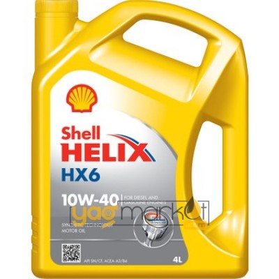 Shell Helix HX6 10W-40 - 4 L